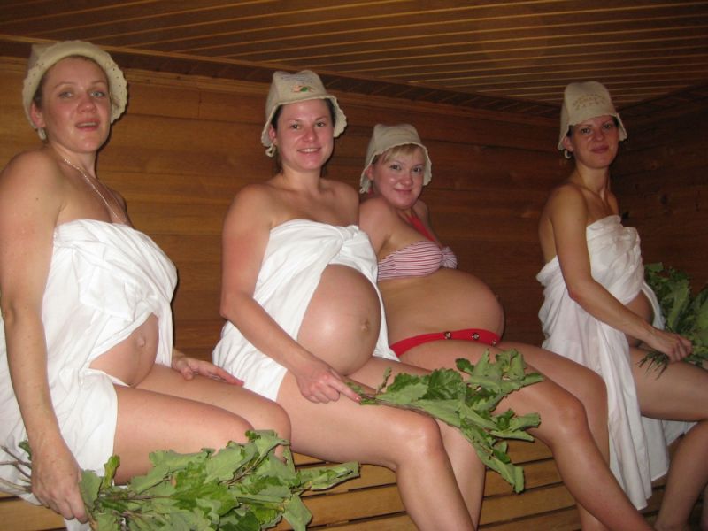 Rasedana saunas käimine on normaalne. Foto: detstvovmeste.ru